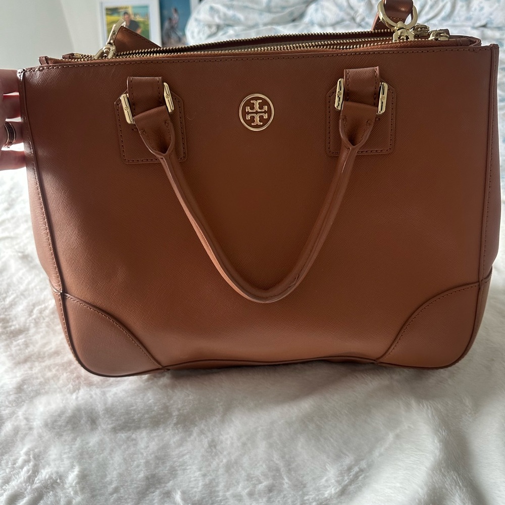 Tory Burch Large Double Robinson Bag